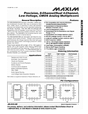 DataSheet MAX399 pdf